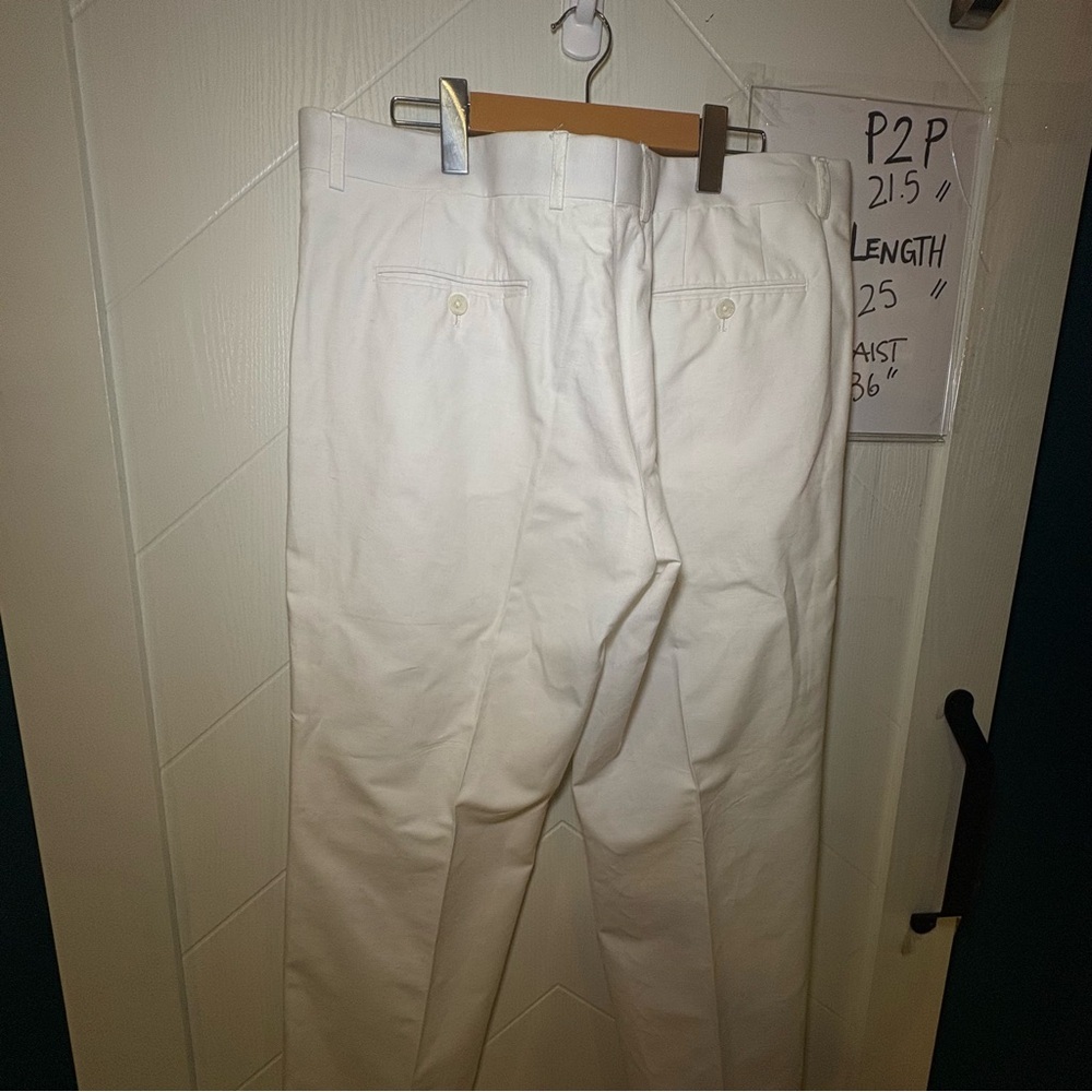 Beach Wedding White Linen Cotton Vest and Trousers 2Piece Suit Set Quiet Luxury - Picture 12 of 13